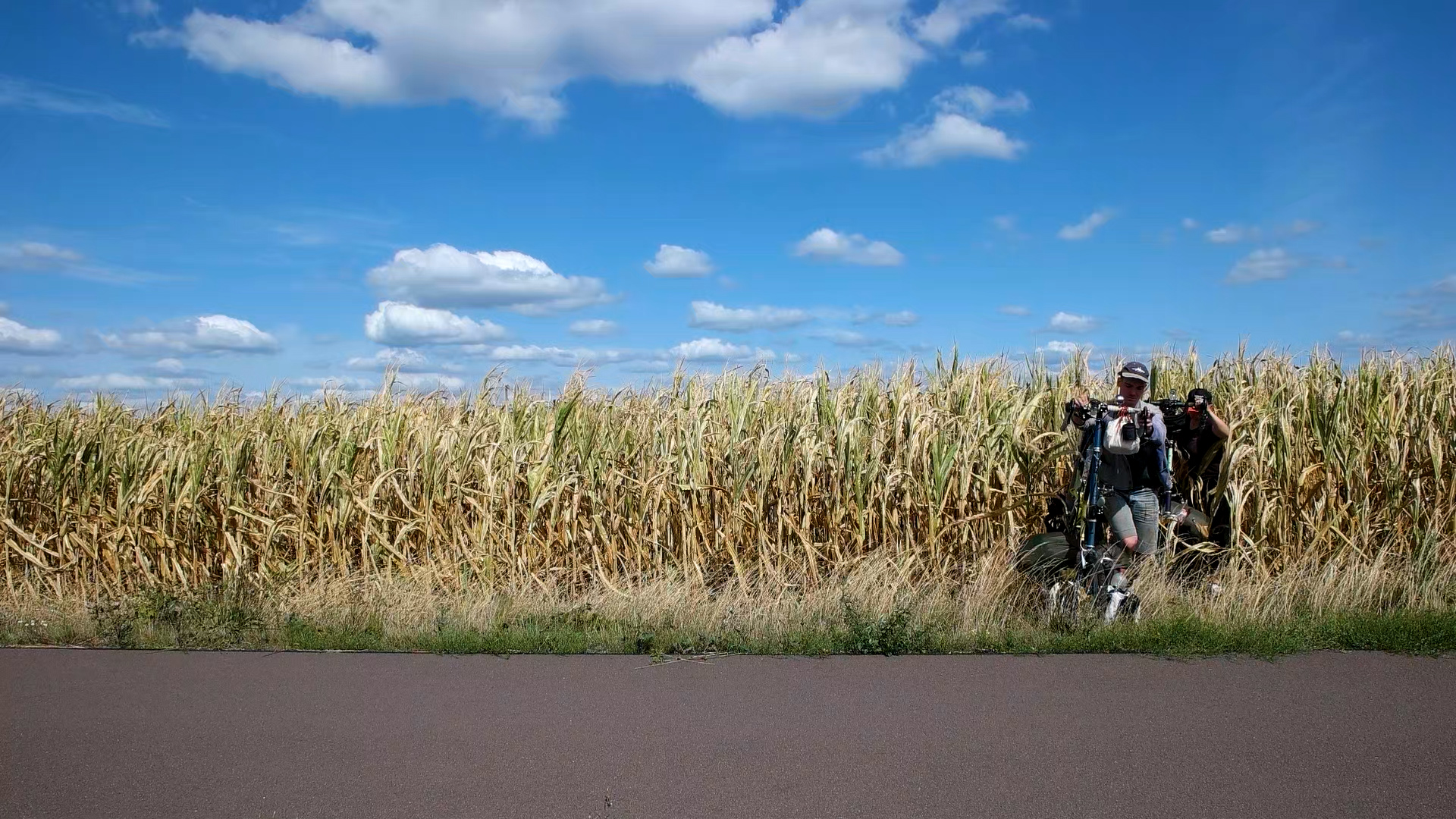 2 tallbikes for courage