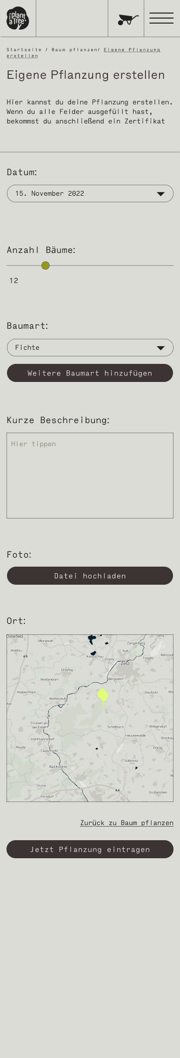 An archive style modern mobile website